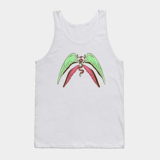 Pink Mint Angel Eye Tank Top